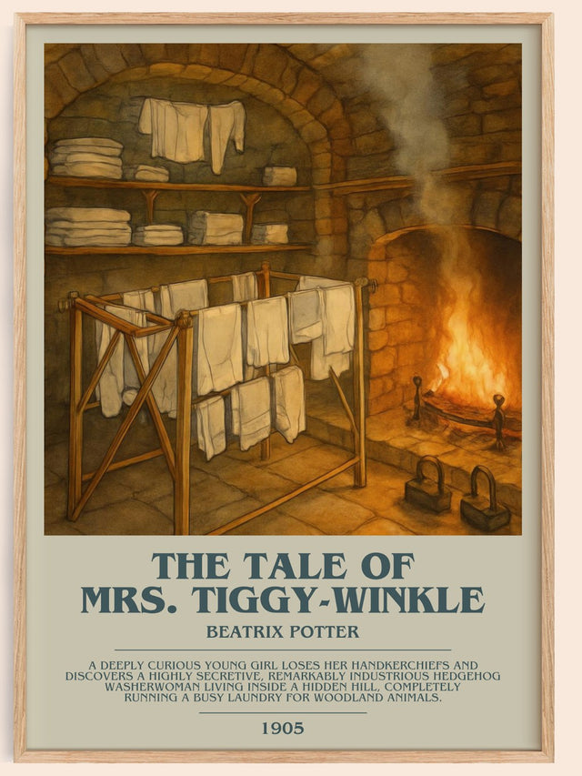 The Tale Of Mrs. Tiggy-Winkle Bookish Wall Art by Beatrix Potter