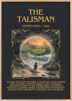 The Talisman Minimalist Book Poster by Stephen King