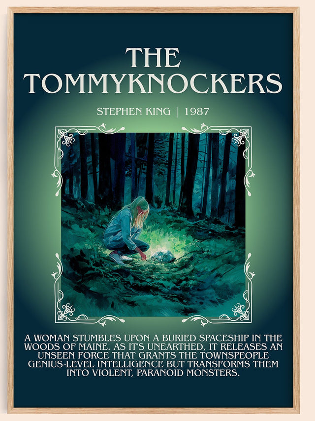 The Tommyknockers Minimalist Book Poster by Stephen King