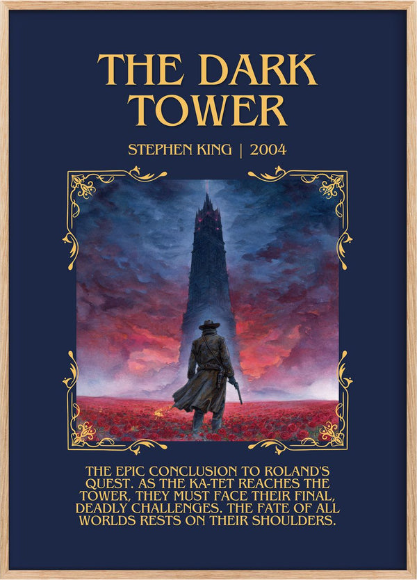 The Dark Tower Minimalist Book Poster by Stephen King