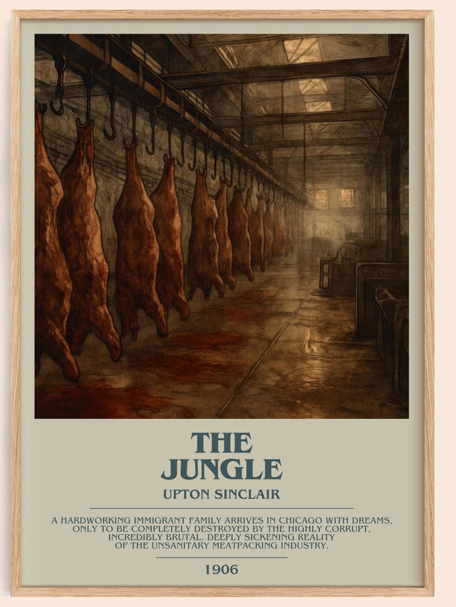 The Jungle Bookish Wall Art by Upton Sinclair