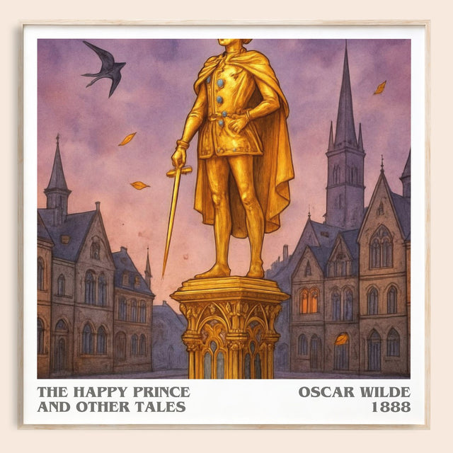 The Happy Prince And Other Tales Literary Art Print by Oscar Wilde