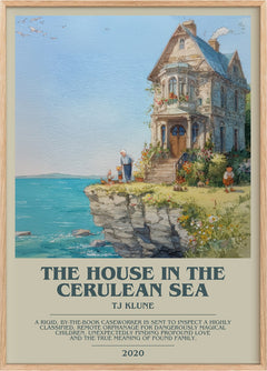 The House in the Cerulean Sea Bookish Wall Art by TJ Klune