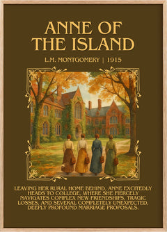 Anne Of The Island Minimalist Book Poster by L.M. Montgomery