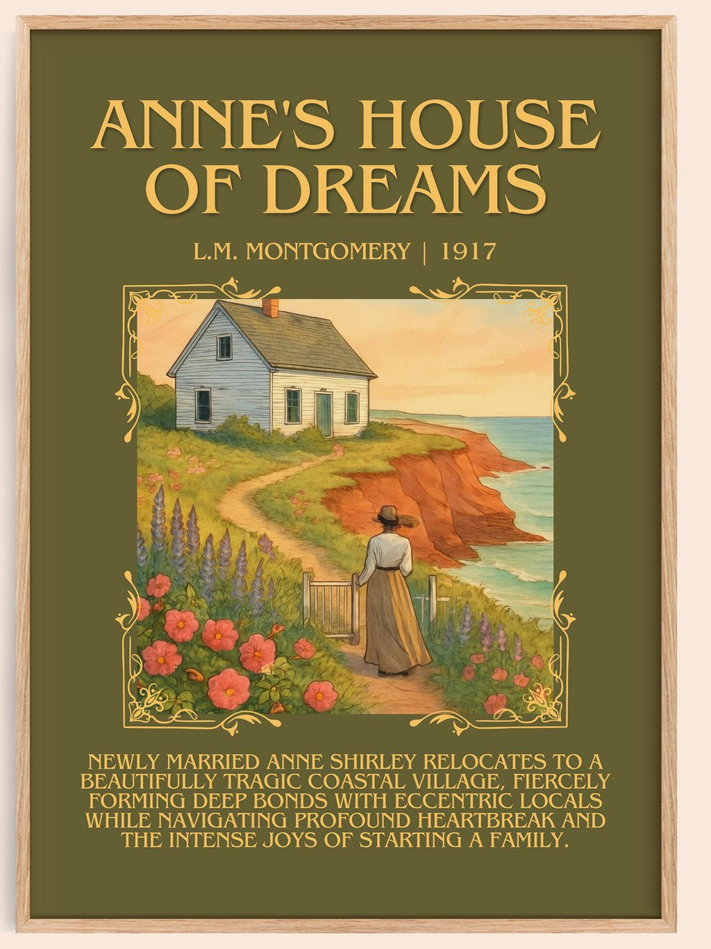 Anne'S House Of Dreams Minimalist Book Poster by L.M. Montgomery – book poster