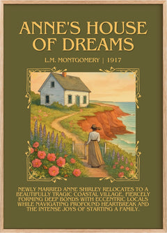 Anne's House Of Dreams Minimalist Book Poster by L.M. Montgomery