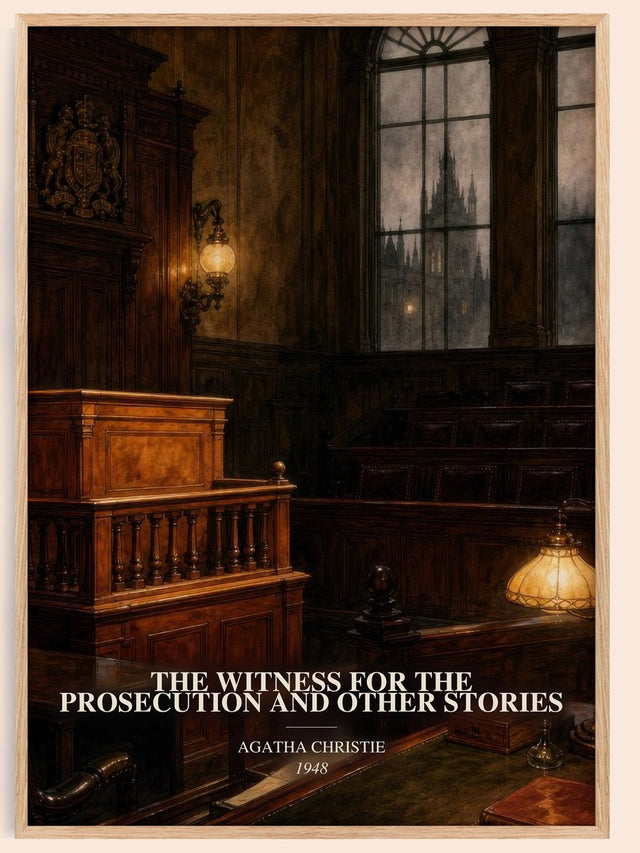 Witness For The Prosecution And Other Stories Book Watercolour