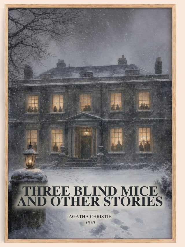 Three Blind Mice And Other Stories Book Watercolour Illustration – A.