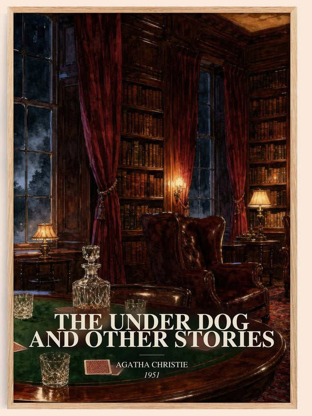 Under Dog And Other Stories Book Watercolour Illustration – A.