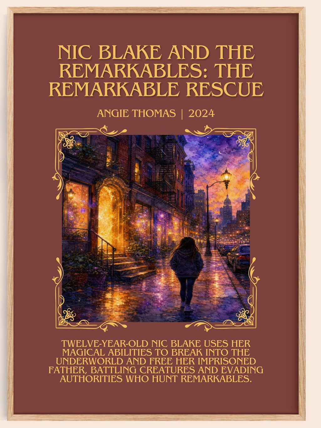 Nic Blake And The Remarkables: The Remarkable Rescue Minimalist Book – book poster