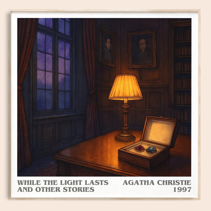 While The Light Lasts And Other Stories Literary Art Print – A.