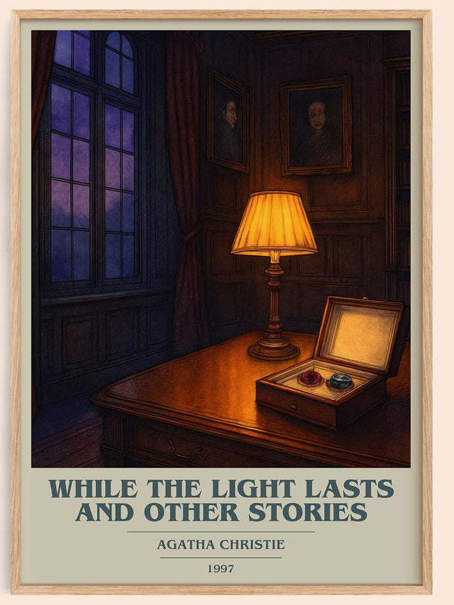 While The Light Lasts And Other Stories Book Cover Poster – A.