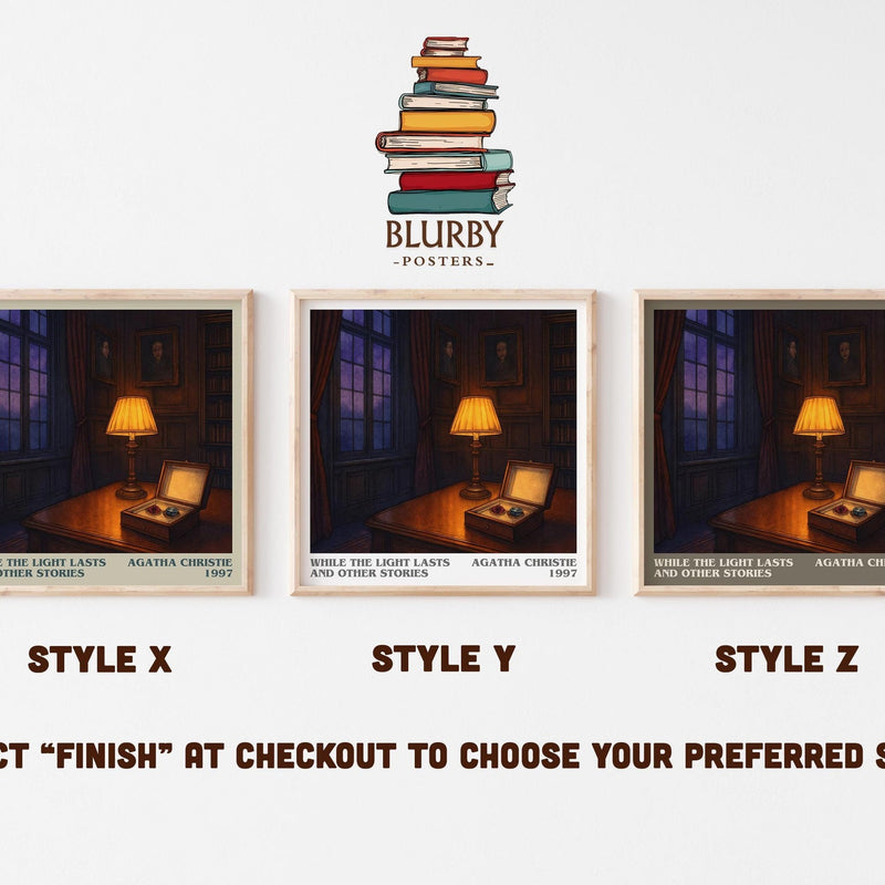 While The Light Lasts And Other Stories Literary Art Print – A.