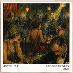 Antic Hay Literary Art Print by Aldous Huxley