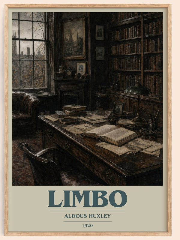 Limbo Book Cover Poster by Aldous Huxley