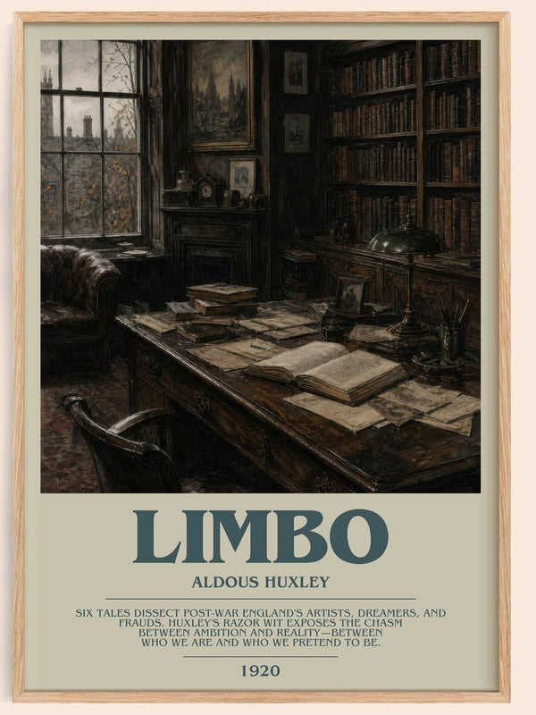 Limbo Bookish Wall Art by Aldous Huxley