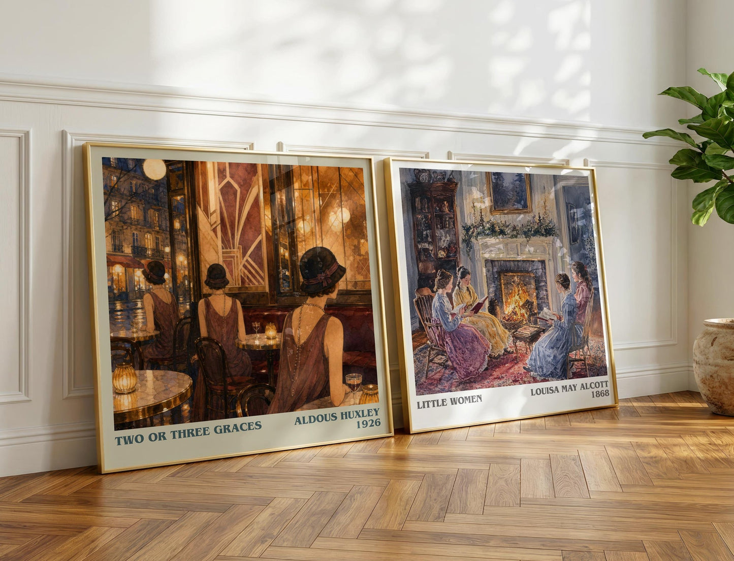 Two Or Three Graces Literary Art Print by Aldous Huxley