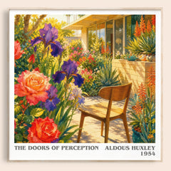 The Doors Of Perception Literary Art Print by Aldous Huxley