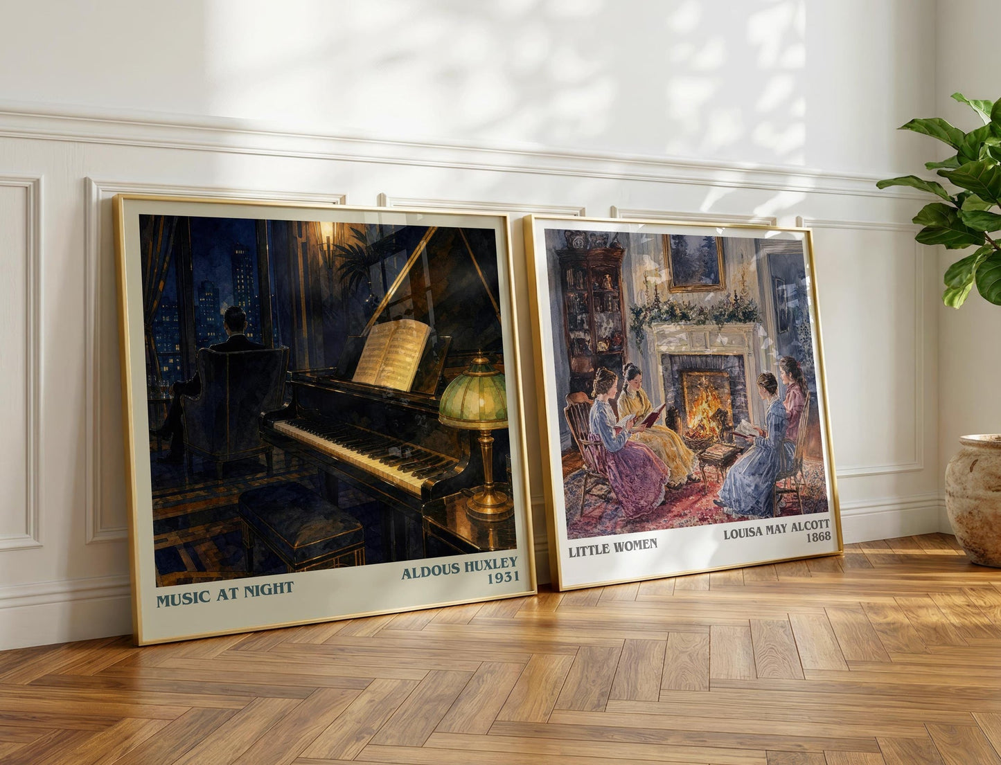 Music At Night Literary Art Print by Aldous Huxley
