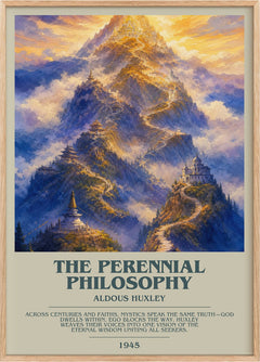 The Perennial Philosophy Bookish Wall Art by Aldous Huxley