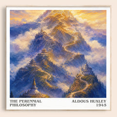 The Perennial Philosophy Literary Art Print by Aldous Huxley