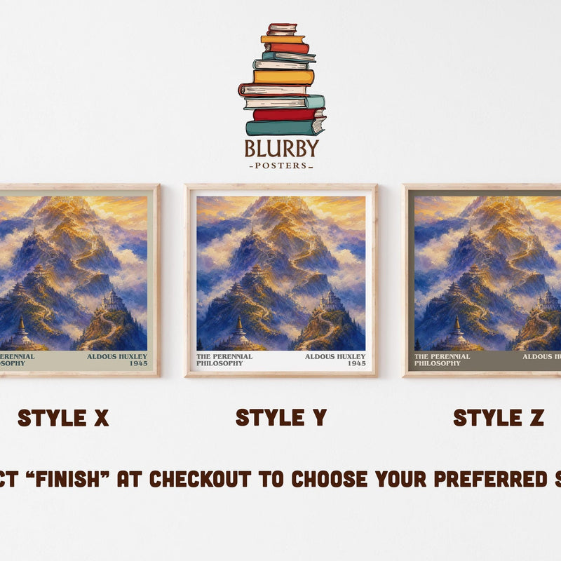 The Perennial Philosophy Literary Art Print by Aldous Huxley