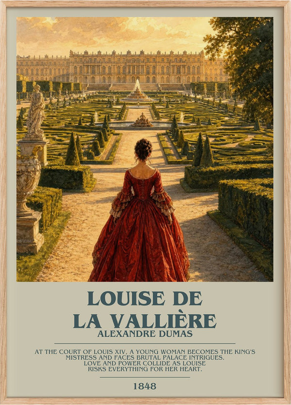 Louise De La Vallière Bookish Wall Art by Alexandre Dumas