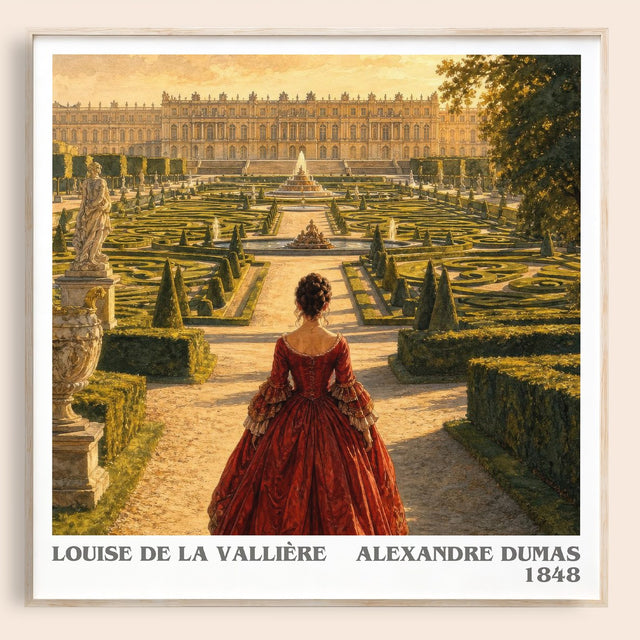 Louise De La Vallière Literary Art Print by Alexandre Dumas