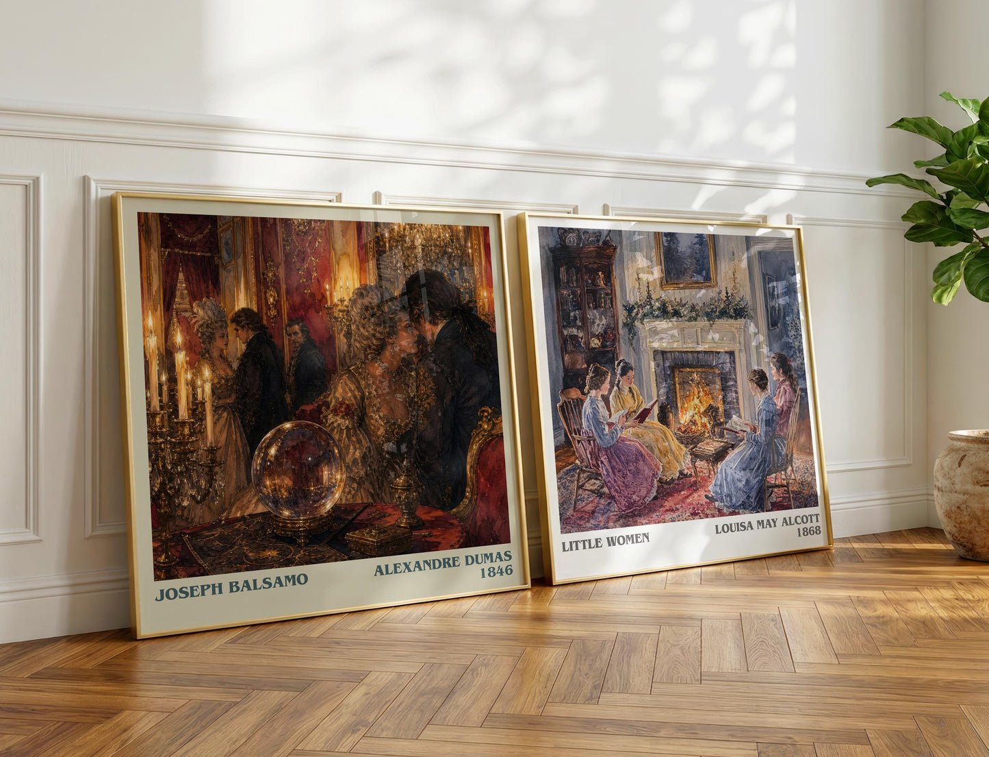 Joseph Balsamo Literary Art Print by Alexandre Dumas