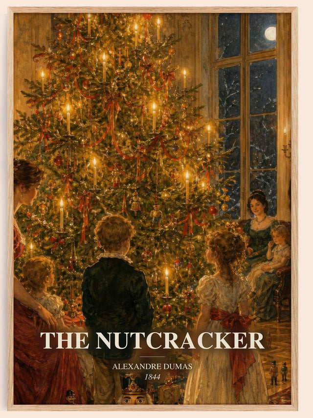 The Nutcracker Book Watercolour Illustration by Alexandre Dumas
