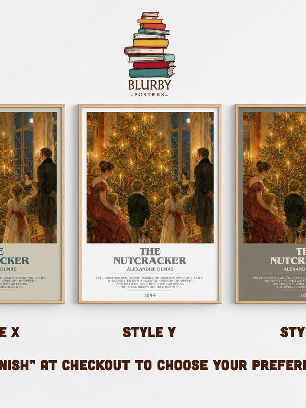 The Nutcracker Bookish Wall Art by Alexandre Dumas