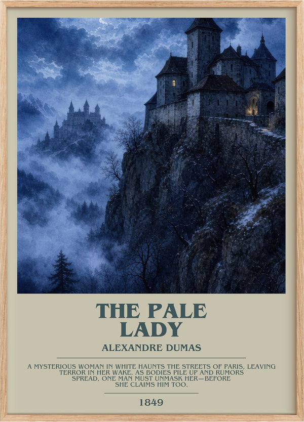 The Pale Lady Bookish Wall Art by Alexandre Dumas
