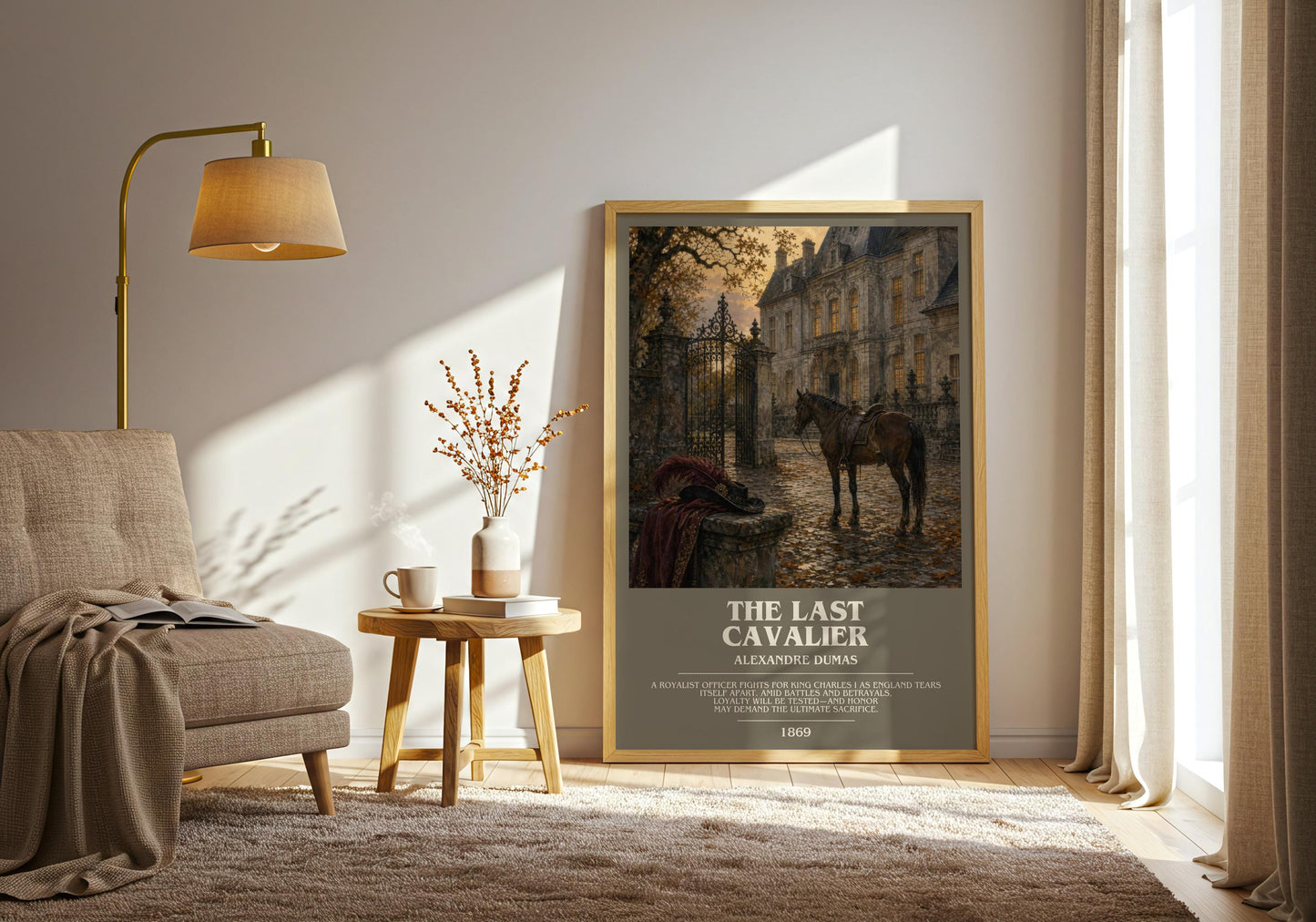 The Last Cavalier Bookish Wall Art by Alexandre Dumas