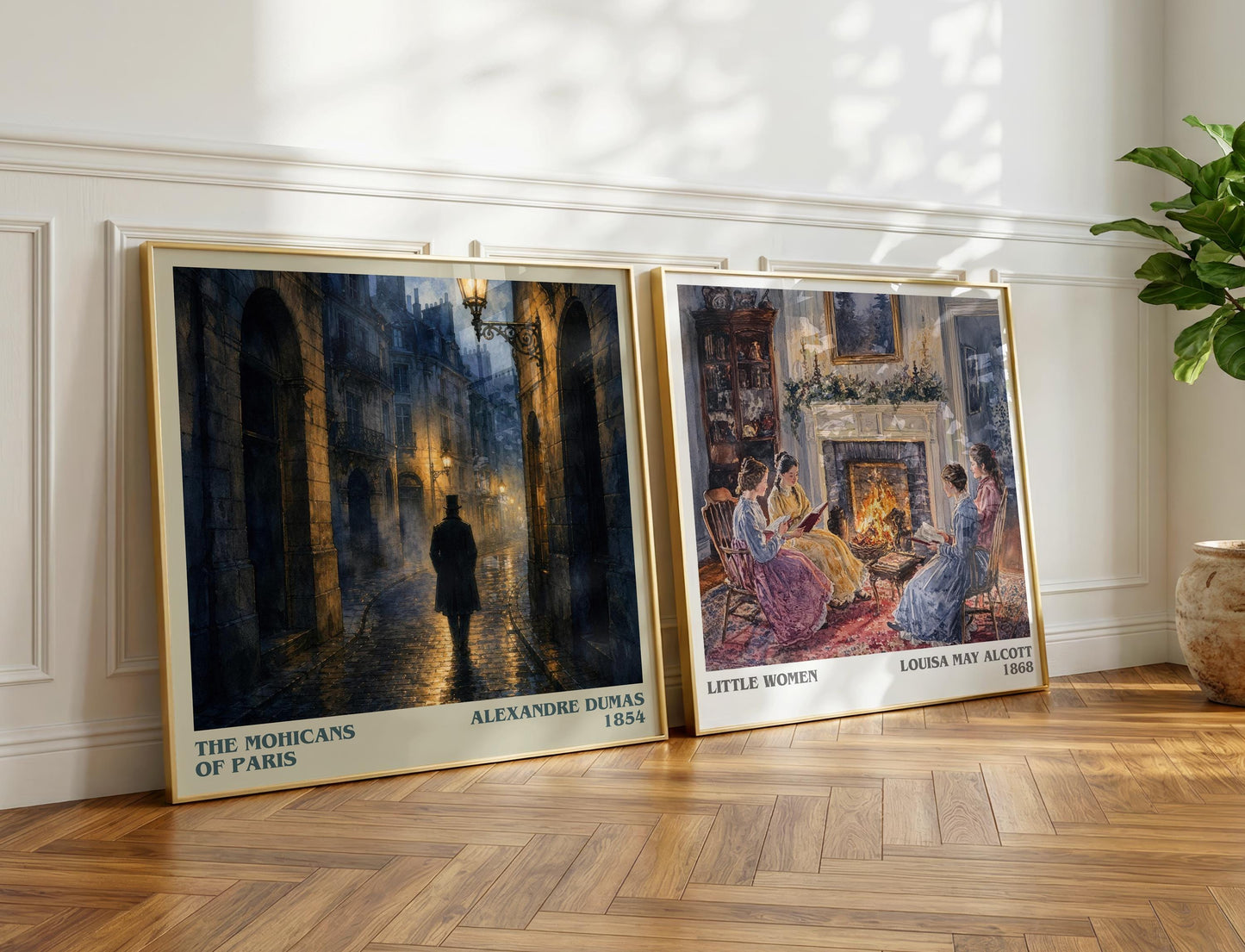 The Mohicans Of Paris Literary Art Print by Alexandre Dumas
