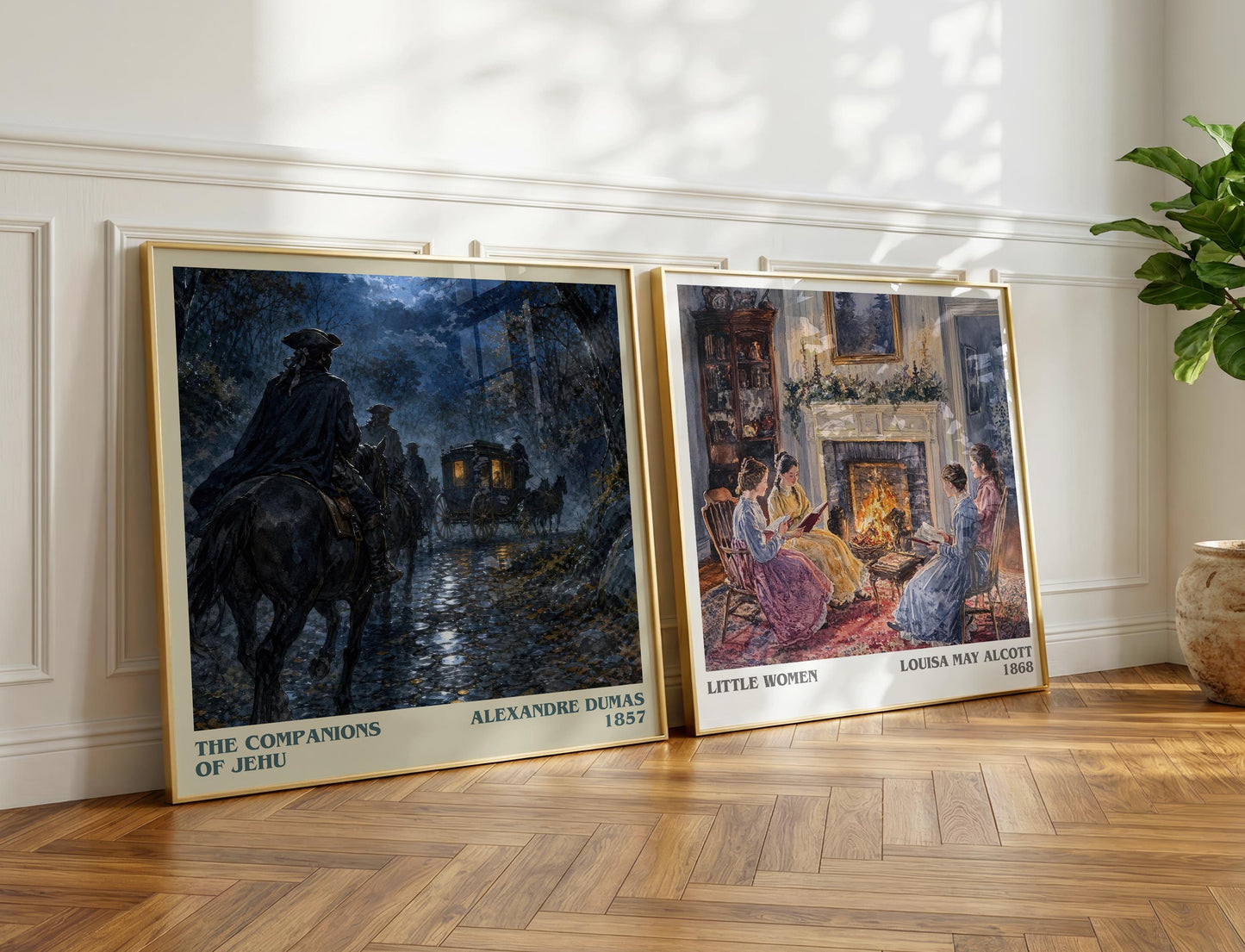 The Companions Of Jehu Literary Art Print by Alexandre Dumas