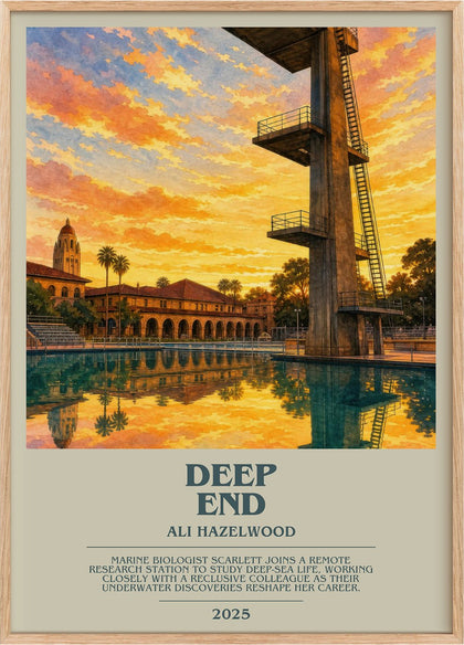 Deep End Bookish Wall Art by Ali Hazelwood