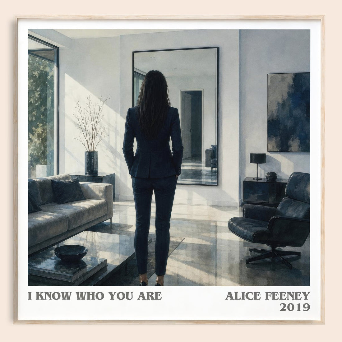 I Know Who You Are Literary Art Print by Alice Feeney