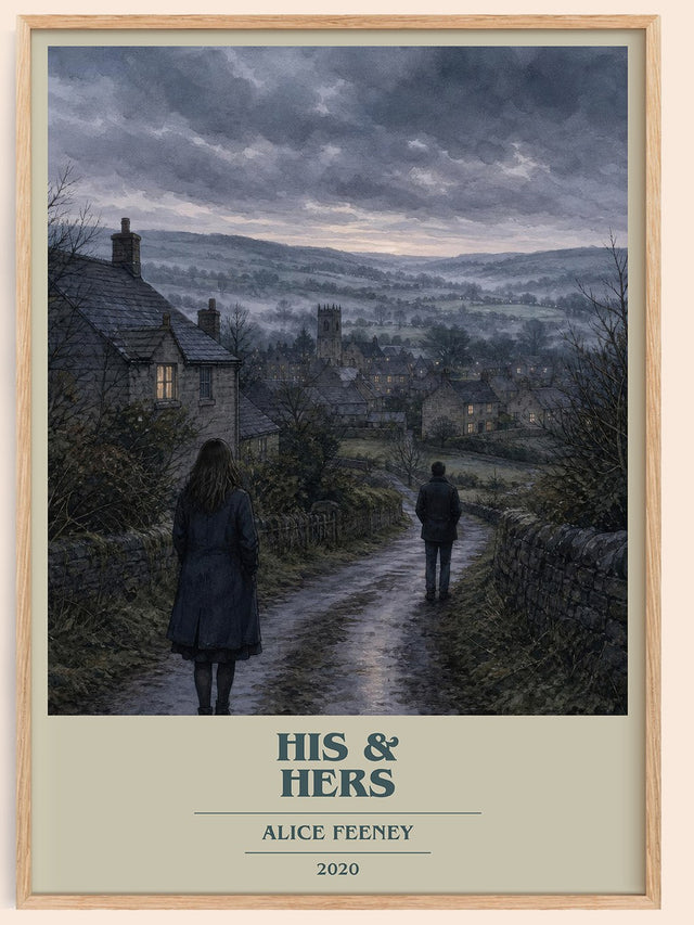 His & Hers Book Cover Poster by Alice Feeney