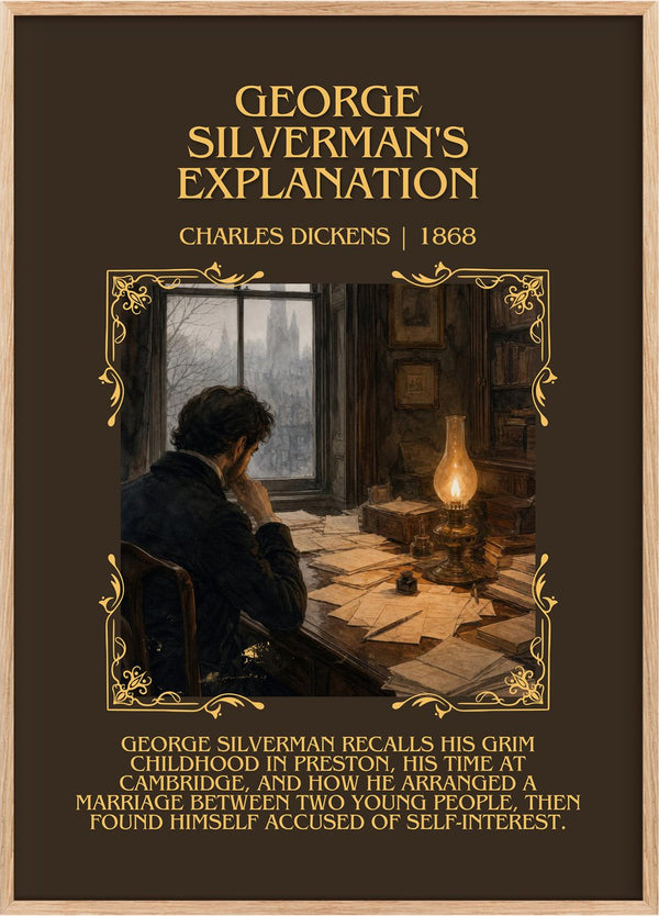 George Silverman's Explanation Minimalist Book Poster by C. Dickens