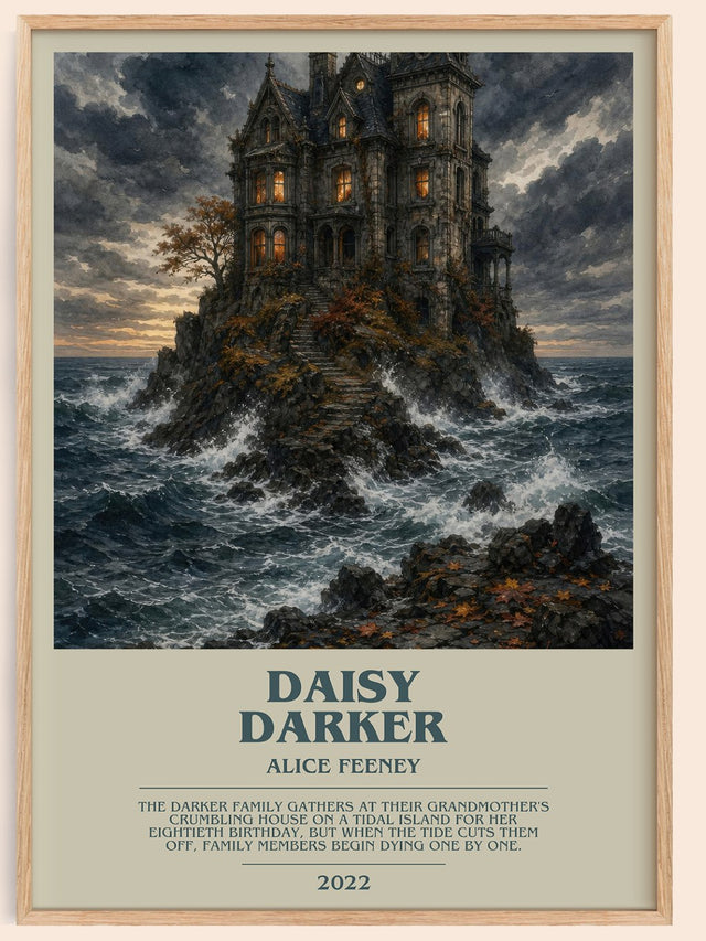 Daisy Darker Bookish Wall Art by Alice Feeney
