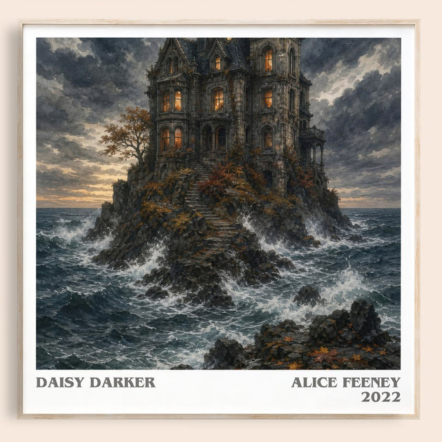 Daisy Darker Literary Art Print by Alice Feeney