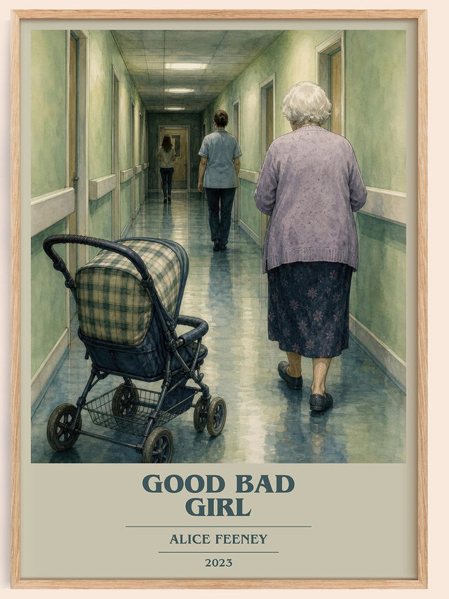 Good Bad Girl Book Cover Poster by Alice Feeney