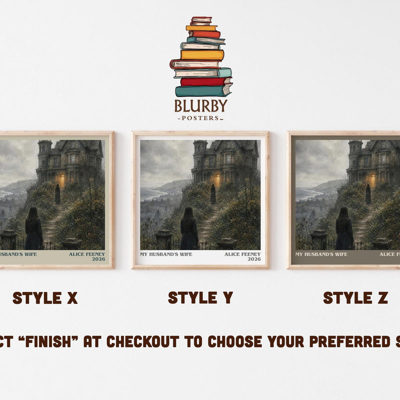 My Husband'S Wife Literary Art Print by Alice Feeney