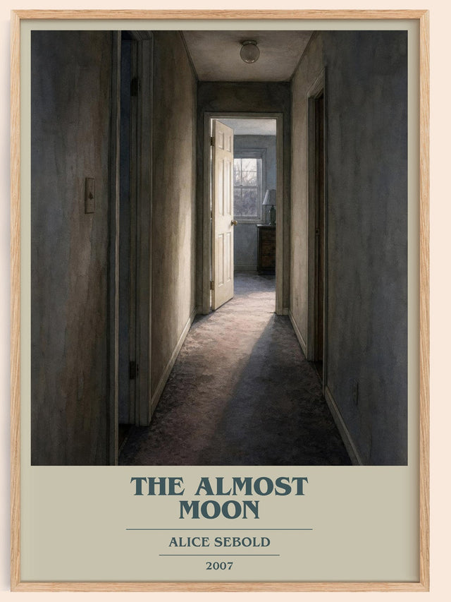 The Almost Moon Book Cover Poster by Alice Sebold