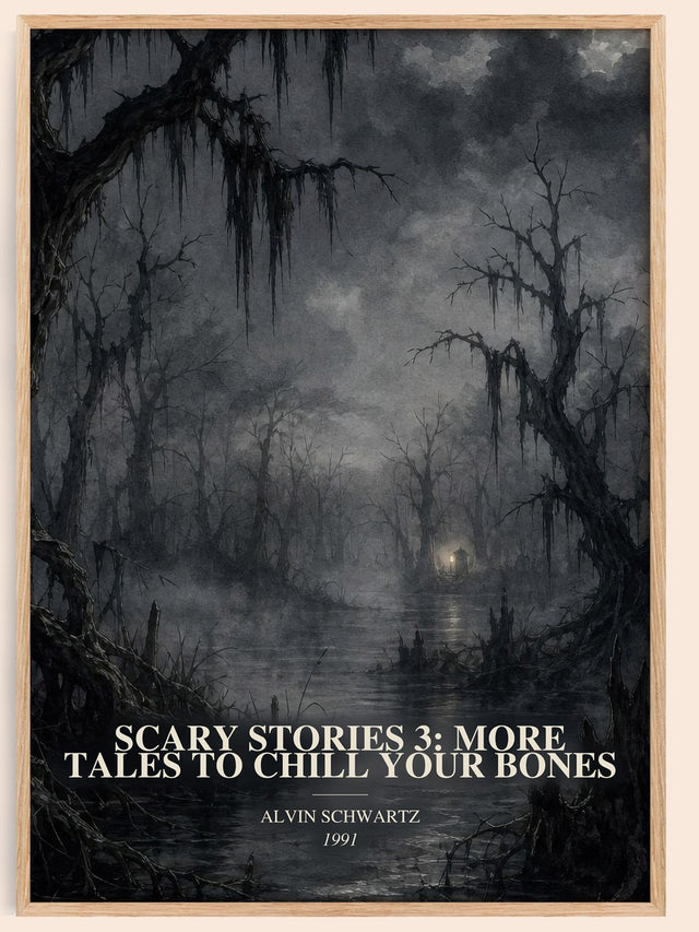 Scary Stories 3: More Tales To Chill Your Bones Book Watercolour