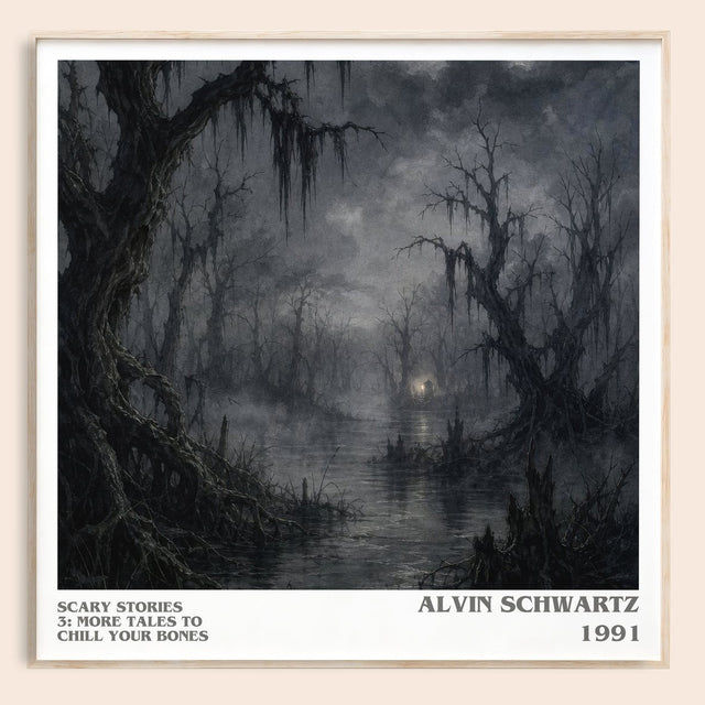 Scary Stories 3: More Tales To Chill Your Bones Literary Art Print –