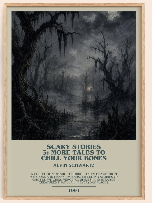 Scary Stories 3: More Tales To Chill Your Bones Bookish Wall Art – A.