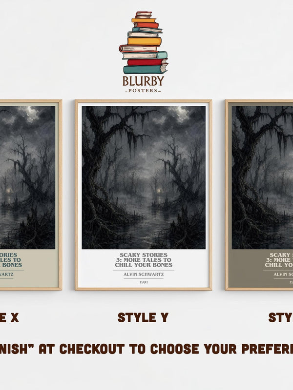 Scary Stories 3: More Tales To Chill Your Bones Book Cover Poster –