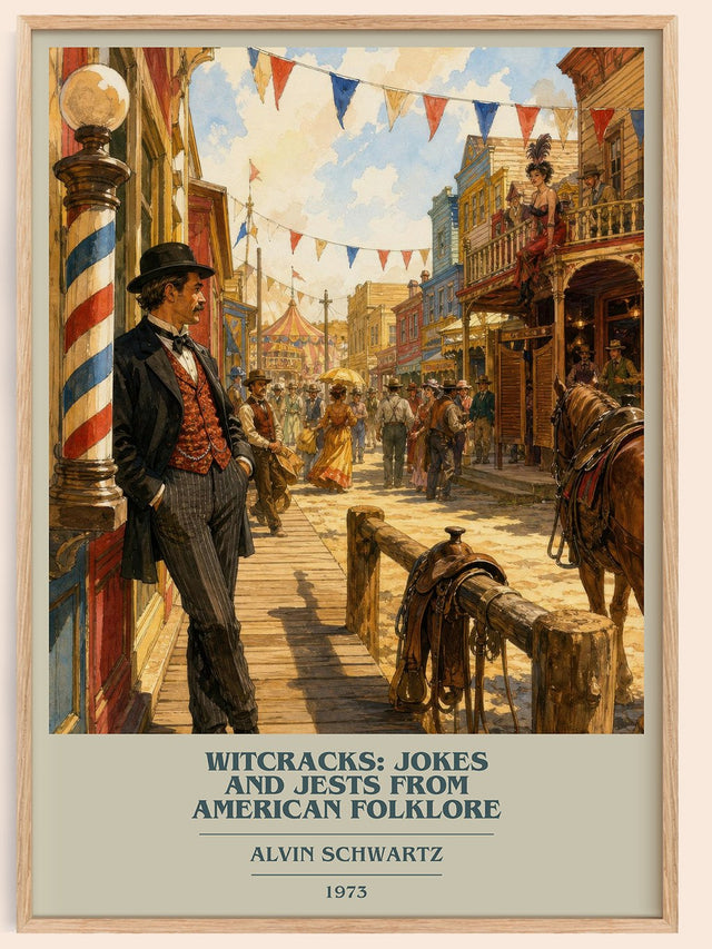 Witcracks: Jokes And Jests From American Folklore Book Cover Poster –