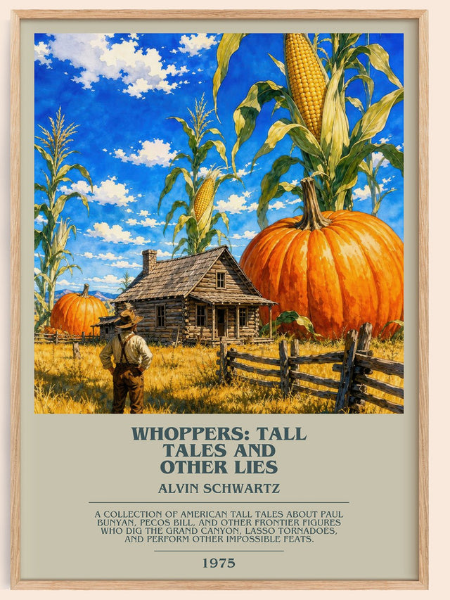 Whoppers: Tall Tales And Other Lies Bookish Wall Art by Alvin Schwartz